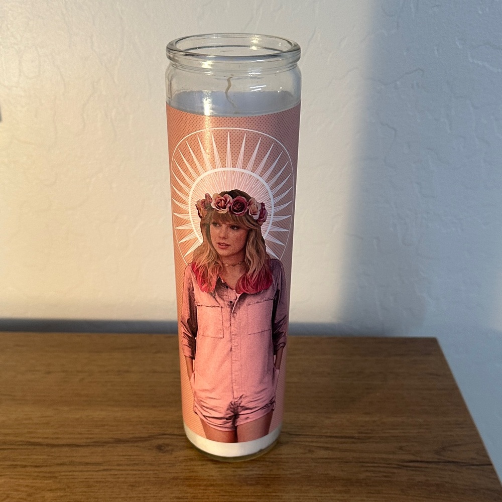 Taylor Swift Lover Prayer Candle
